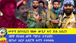 መተማ እየተደረገ ባለው ውጊያ ፋኖ ድል አደረገ| በሸዋ የሁለቱ ዕዞች ጣምራ ኦፕሬሽን | በርካታ አርሶ አደሮች ፋኖን ተቀላቀሉ