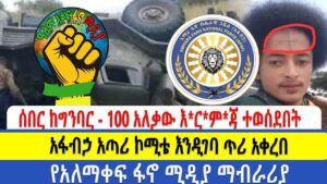 ሰበር ከግንባር – 100 አለቃው እ*ር*ም**ጃ ተወሰደበት | አፋብኃ አጣሪ ኮሚቴ እንዲገባ ጥሪ አቀረበ | የአለማቀፍ ፋኖ ሚዲያ ማብራሪያ Global Fano Media